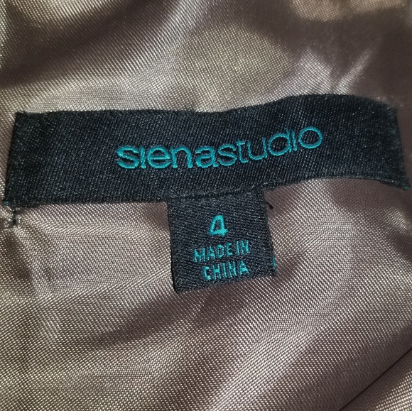 Siena Studio Laser-Cut Brown Suede Maxi Skirt 4 - Picture 5 of 7